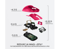 LOGITECH Mysz bezprzewodowa G Pro X Superlight Magenta 910-005956 - 719874 - zdjęcie 9